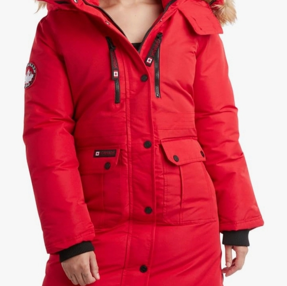 Red Canada Weather Gear womens size Large - Picture 2 of 8